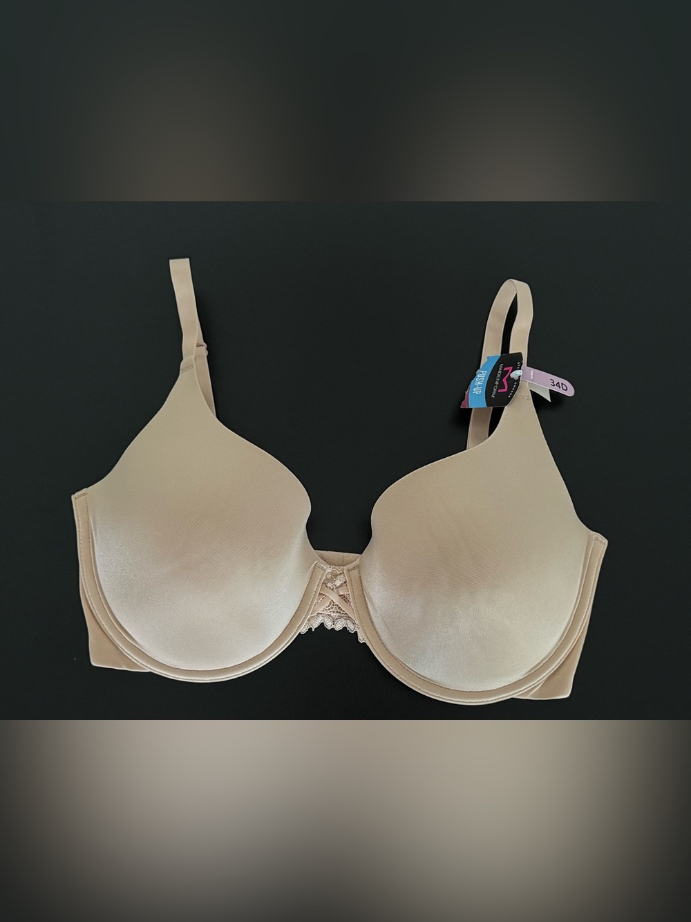 Maidenform Love the Lift DreamWire Push-Up Bra 34D Nude